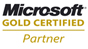Microsoft-certified GOLD partner